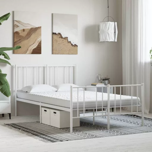 Fehér 7 zónás 20 ILD keménységű habmatrac 140 x 200 cm
