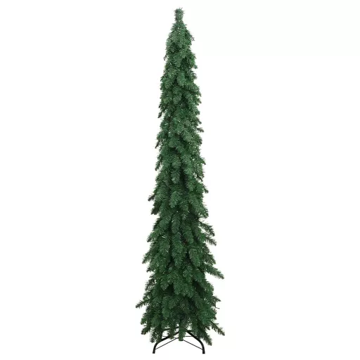 Megvilágított műkarácsonyfa 130 LED-del 210 cm