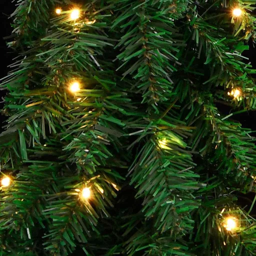 Megvilágított műkarácsonyfa 130 LED-del 210 cm