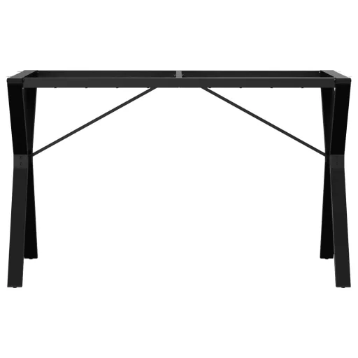 Acél étkezőasztallábak Y-alakú vázzal 120 x 60 x 73 cm