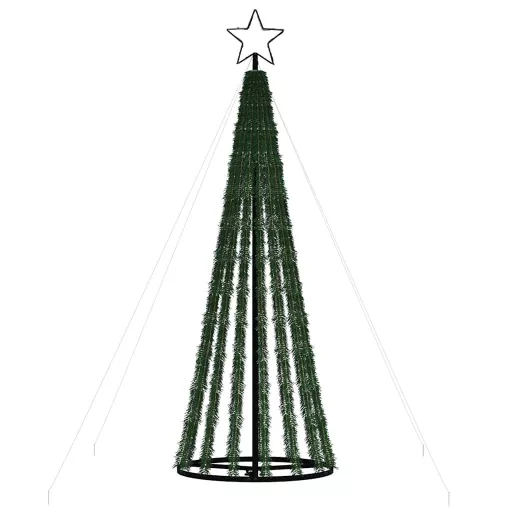Hideg fehér LED karácsonyfa 275 LED 180 cm