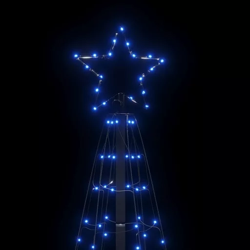 Kék LED karácsonyfa tüskékkel 220 LED 180 cm