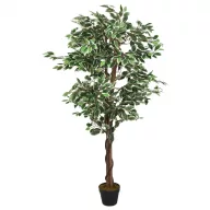 Zöld mű fikusz fa 378 levéllel 80 cm