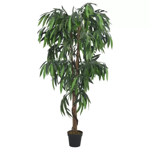 Zöld mű mangófa 900 levéllel 180 cm