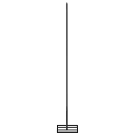 Fekete fém karácsonyfa dekorációhoz 60 cm