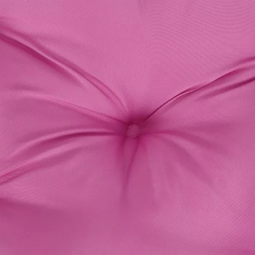 Rózsaszín szövet raklappárna 80x80x12 cm