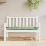 Levélmintás szövet kerti padpárna 120 x 50 x 7 cm