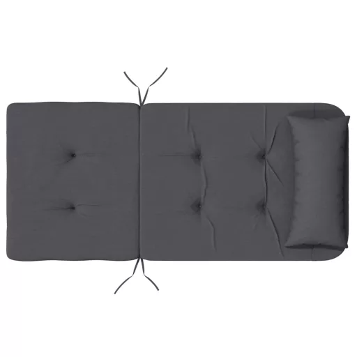 2 db antracitszürke oxford-szövet Adirondack-székpárna