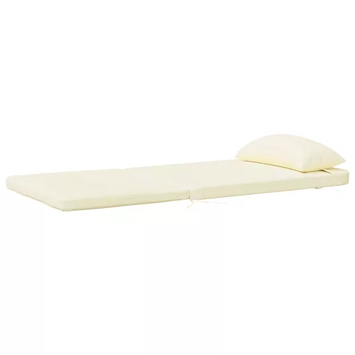 2 db krémszínű oxford-szövet Adirondack-székpárna