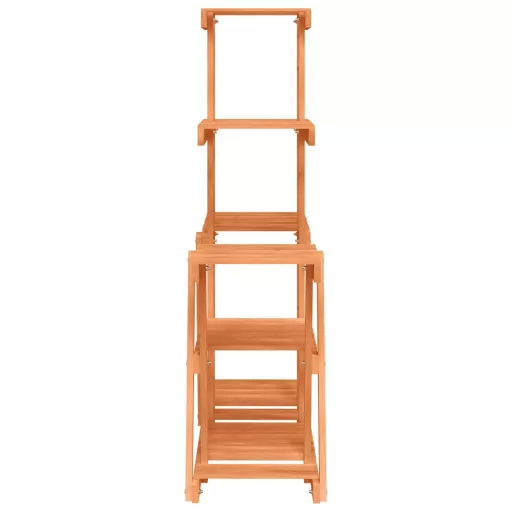 Tömör fenyőfa virágtartó állvány 95 x 25 x 96 cm