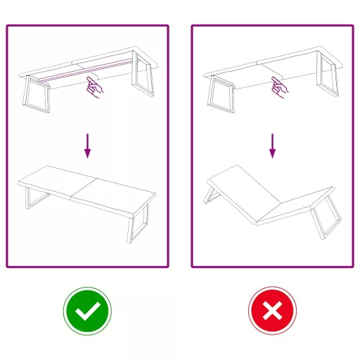 Sötétbarna kezelt tömör tölgyfa fali polc 160 x 50 x (2-4) cm