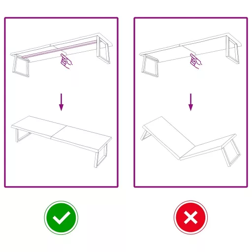 Sötétbarna kezelt tömör tölgyfa fali polc 200 x 50 x (2-6) cm