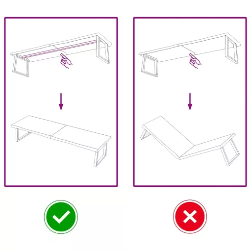 Sötétbarna kezelt tömör tölgyfa fali polc 200 x 60 x (2-6) cm