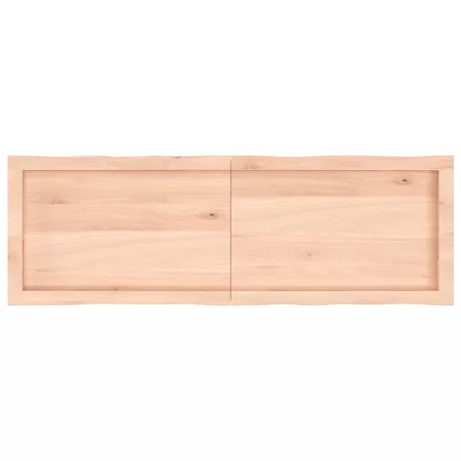 Kezeletlen tömör fa asztallap 140x60x(2-6) cm