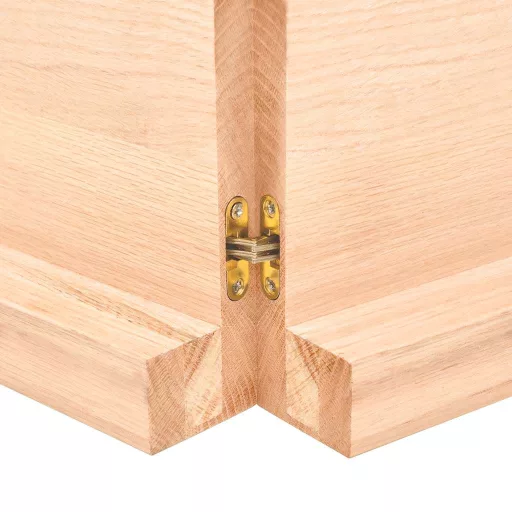 Kezeletlen tömör fa asztallap 140x60x(2-6) cm