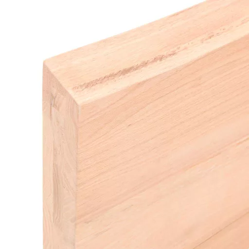 Kezeletlen tömör fa asztallap 140x60x(2-6) cm
