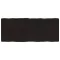 Sötétbarna kezelt tömör asztallap 120x50x(2-6) cm