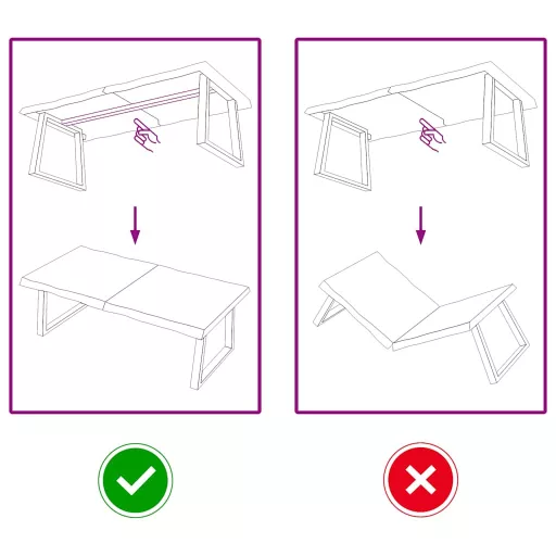 Sötétbarna kezelt tömör asztallap 120x60x(2-6) cm