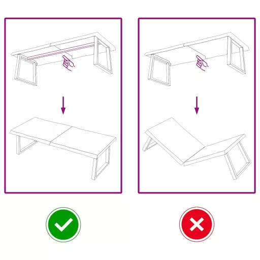 Sötétbarna kezelt tömör asztallap 140x50x(2-6) cm