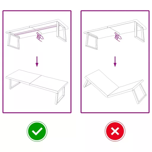 Sötétbarna kezelt tömör asztallap 160x50x(2-6) cm