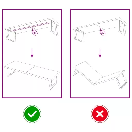 Sötétbarna kezelt tömör asztallap 180x50x(2-6) cm