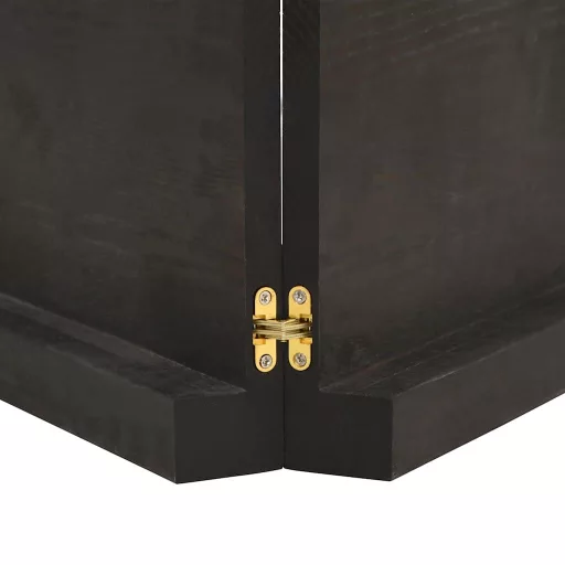 Sötétbarna kezelt tömör asztallap 200x60x(2-6) cm
