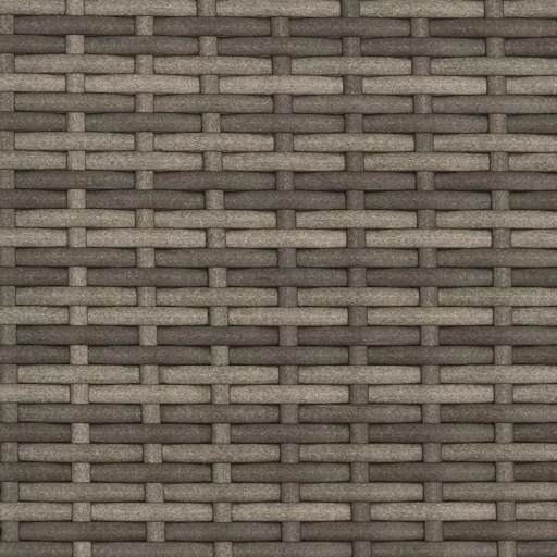2 személyes szürke polyrattan kerti kanapé zsámolyokkal
