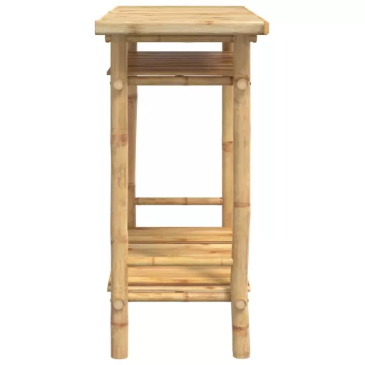 Bambusz konzolasztal 90 x 37 x 75 cm