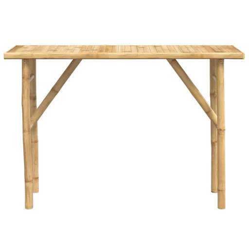 Bambusz konzolasztal 115 x 39 x 75 cm