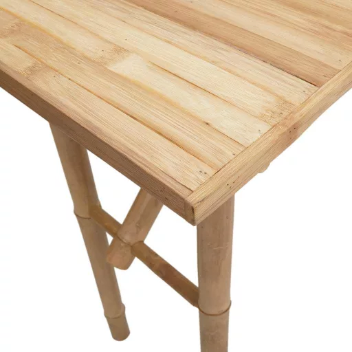 Bambusz konzolasztal 115 x 39 x 75 cm