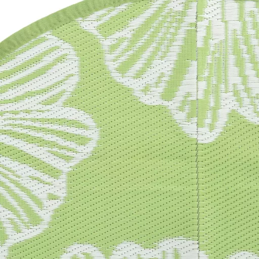 Kültéri szőnyeg ARAKIL zöld Ø120 cm PP