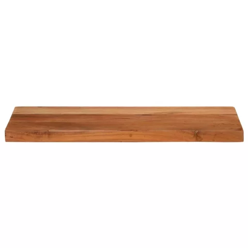 Tömör akácfa téglalap alakú asztallap 40 x 20 x 2,5 cm