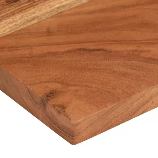 Tömör akácfa téglalap alakú asztallap 40 x 20 x 2,5 cm