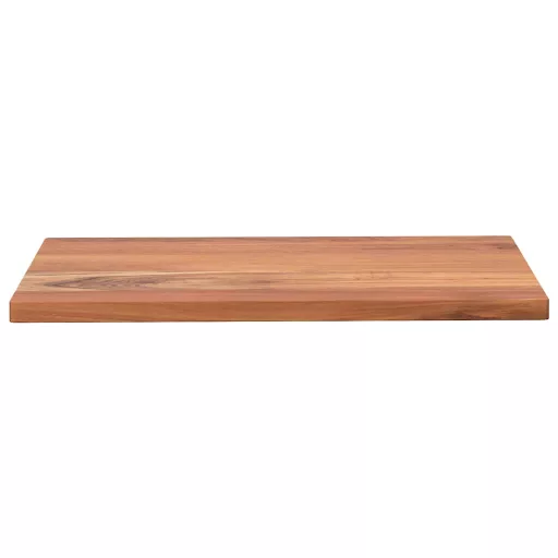 Tömör akácfa négyzet alakú asztallap 50x50x2,5 cm