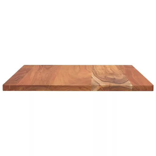 Tömör akácfa négyzet alakú asztallap 50x50x2,5 cm