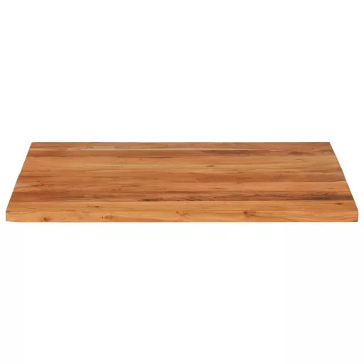 Tömör akácfa négyzet alakú asztallap 70x70x3,8 cm