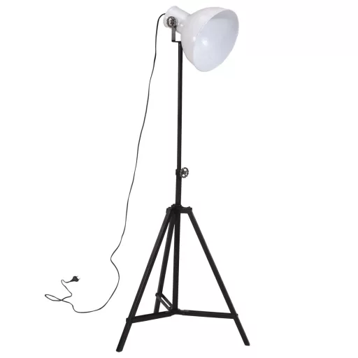 Fehér állólámpa 25 W 61x61x90/150 cm E27
