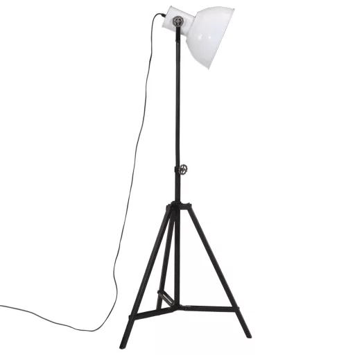 Fehér állólámpa 25 W 61x61x90/150 cm E27