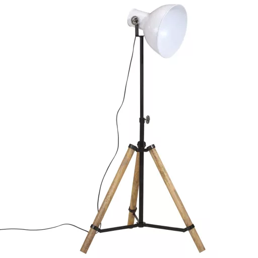 Fehér állólámpa 25 W 75x75x90-150 cm E27