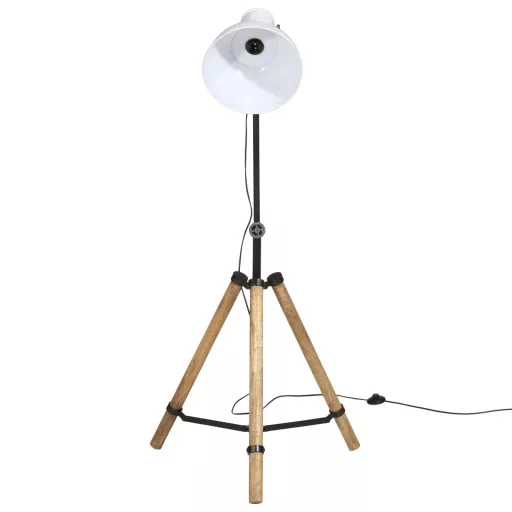 Fehér állólámpa 25 W 75x75x90-150 cm E27