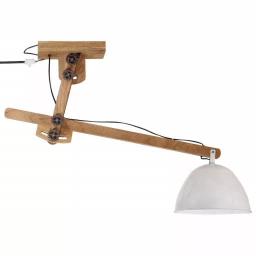 Fehér mennyezeti lámpa 25 W 105x30x65-108 cm E27