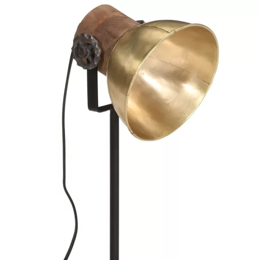 Antik sárgaréz asztali lámpa 25 W 17x17x50 cm E27