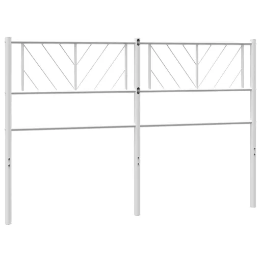 Fehér fém csere fejtámla 135 cm