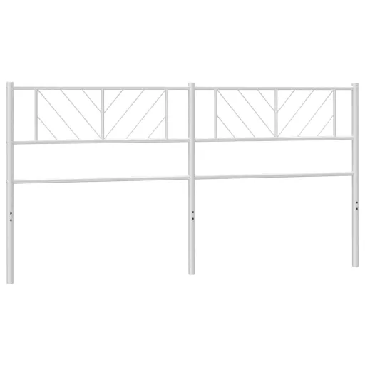 Fehér fém csere fejtámla 193 cm