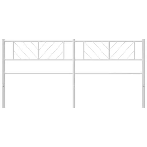 Fehér fém csere fejtámla 193 cm