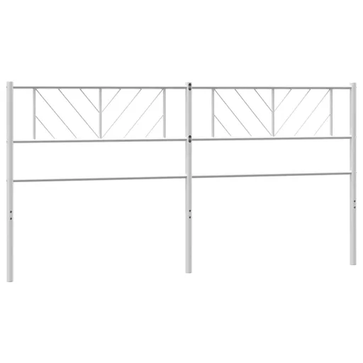 Fehér fém csere fejtámla 193 cm