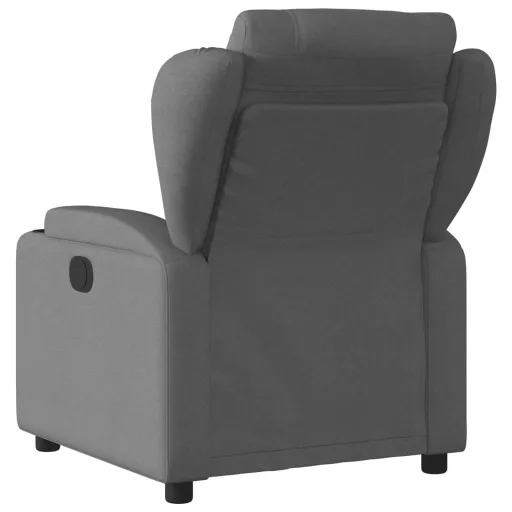 Sötétszürke szövet relaxfotel