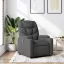 Sötétszürke szövet relaxfotel