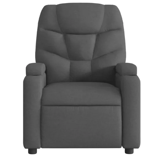 Sötétszürke szövet relaxfotel