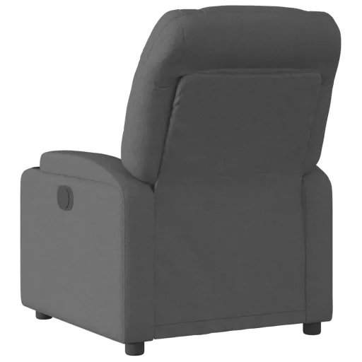 Sötétszürke szövet relaxfotel